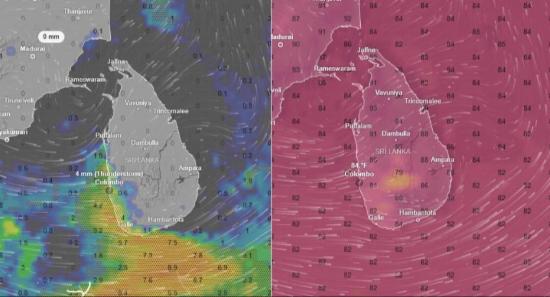 SL Experience Contrasting Weather Conditions